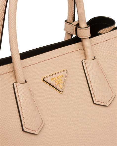 prada saffiano cuir double bag replica|prada bag dupes 2005.